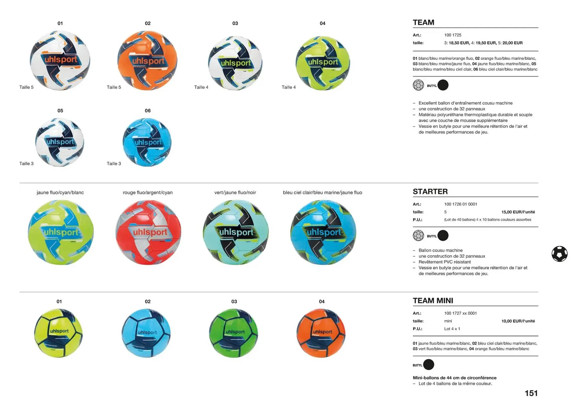 Catalogue Uhlsport du 1 mars au 31 décembre 2023 - Catalogue page 151
