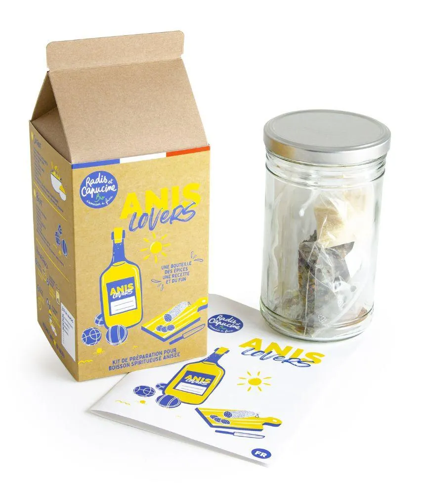 Coffret de fabrication boisson anisée