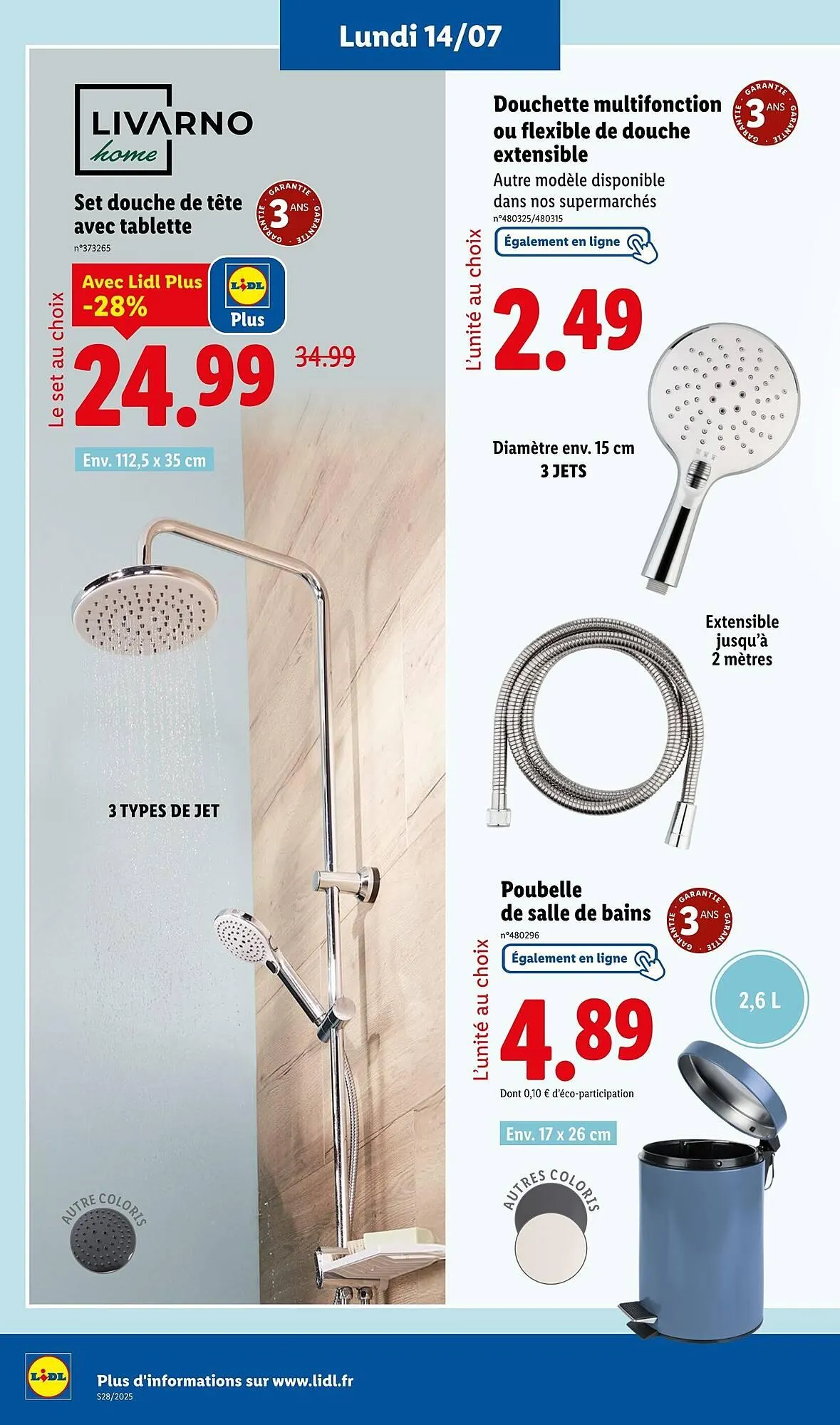 Catalogue Lidl du 10 juillet au 14 juillet 2025 - Catalogue page 24