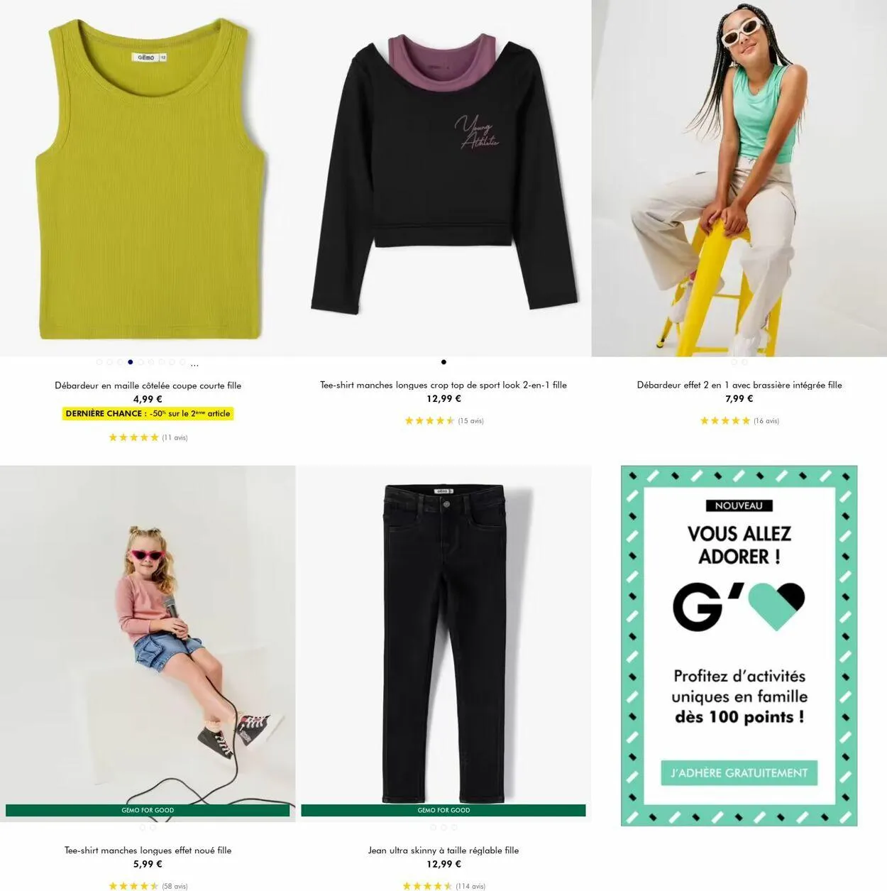 Gémo Catalogue actuel du 30 avril au 13 mai 2025 - Catalogue page 14