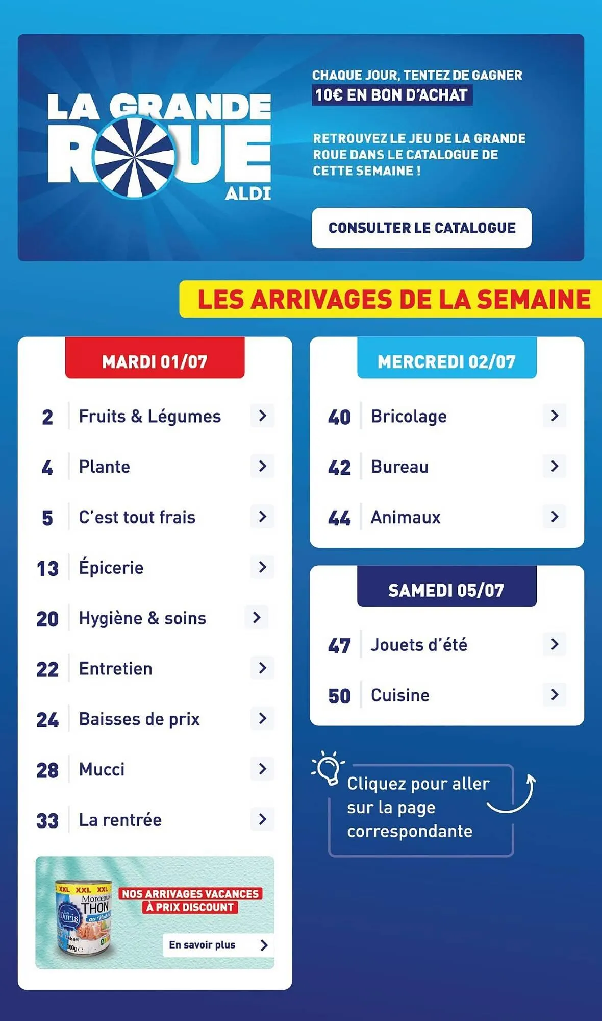 Catalogue ALDI du 1 juillet au 7 juillet 2025 - Catalogue page 3