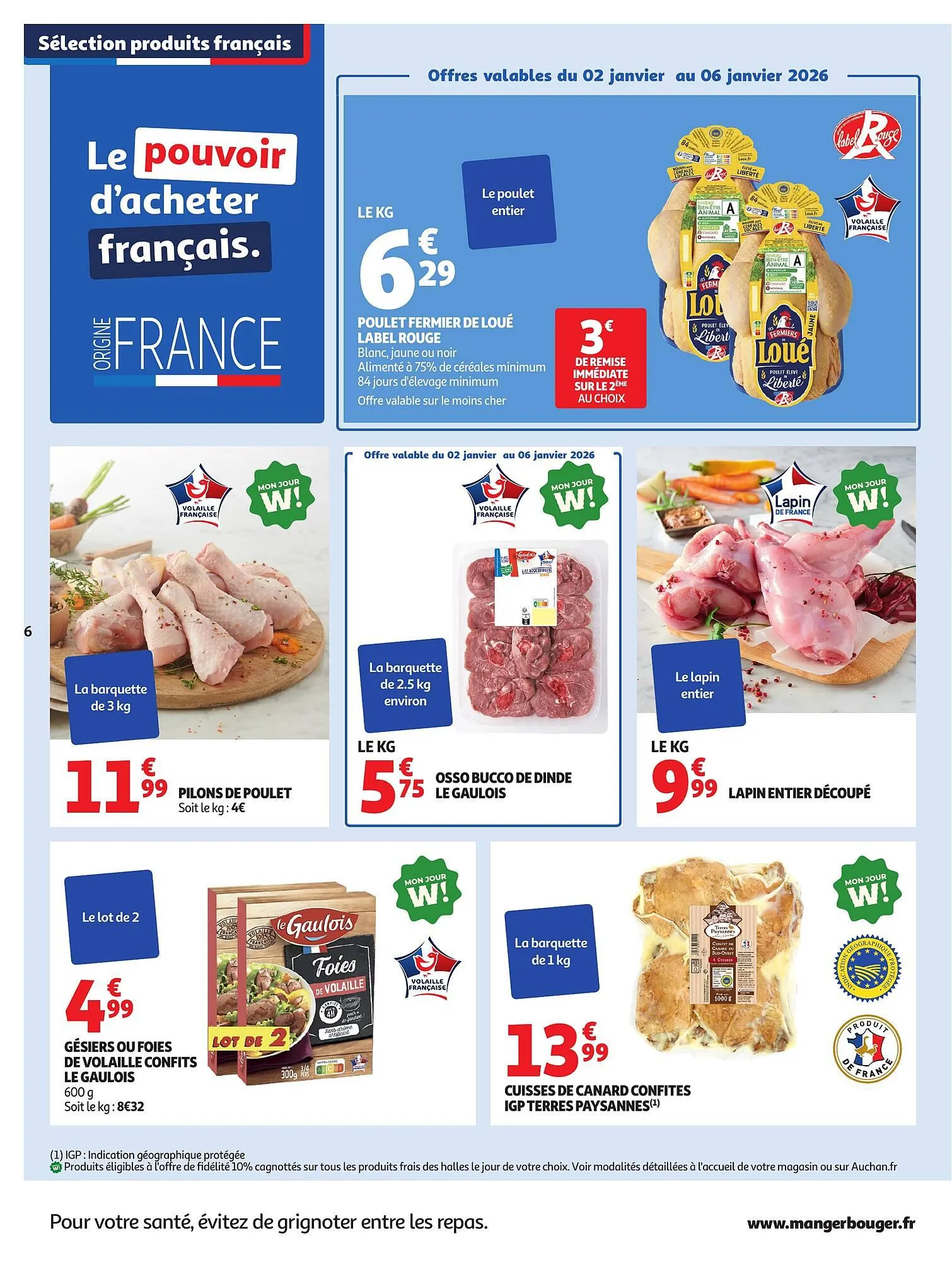 Catalogue Auchan du 2 janvier au 11 janvier 2026 - Catalogue page 6