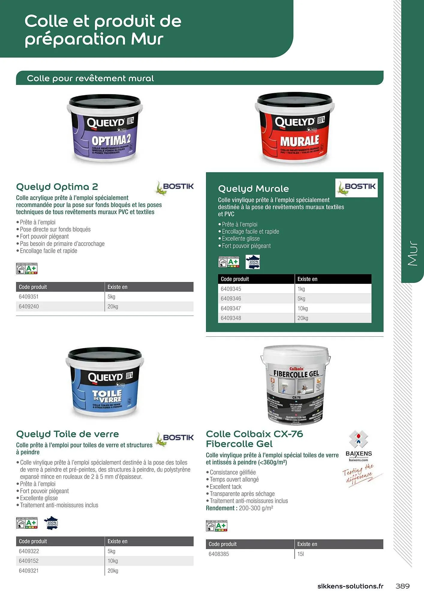 Catalogue Sikkens Solution du 8 janvier au 28 décembre 2025 - Catalogue page 389