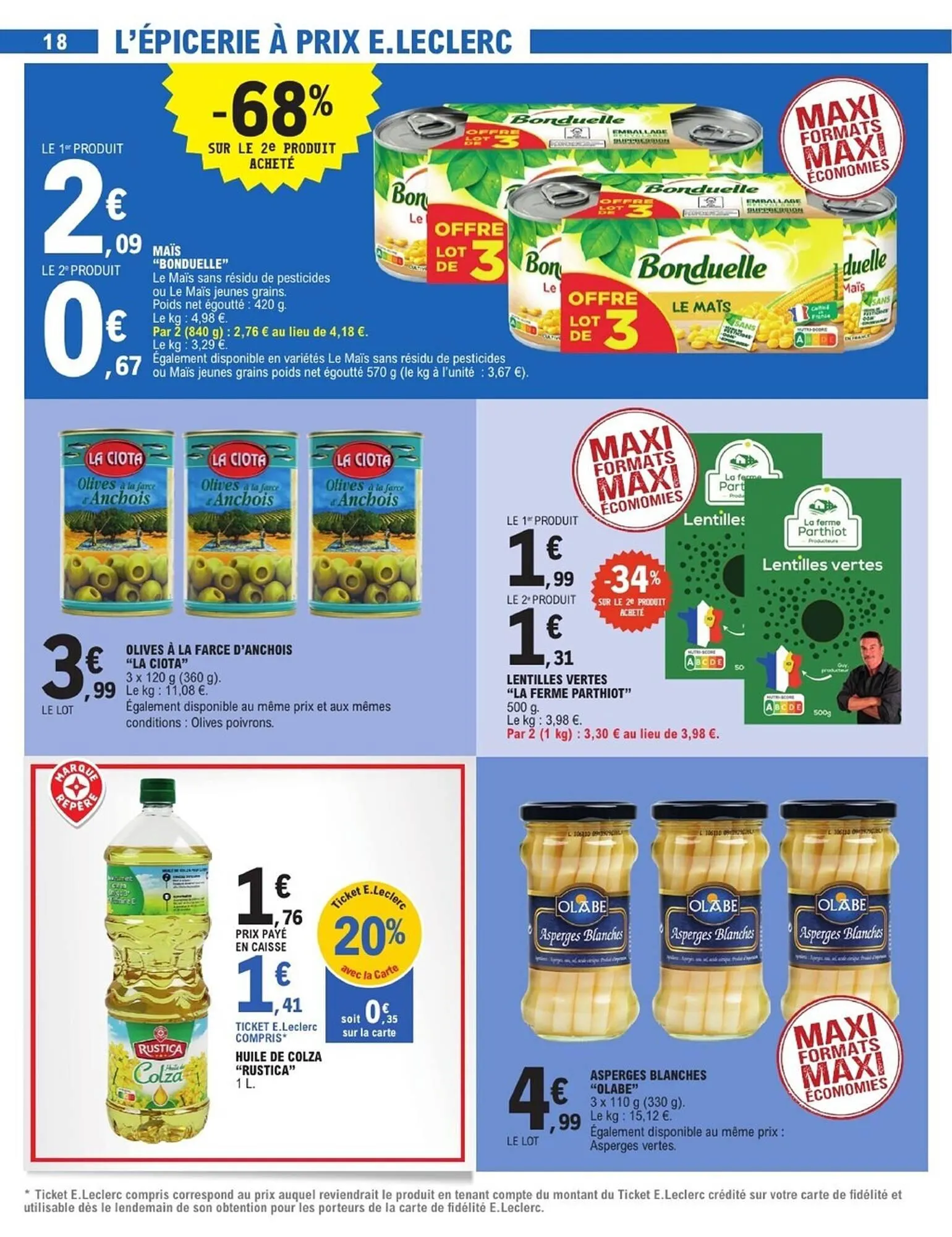 Catalogue E.Leclerc du 3 mars au 14 mars 2026 - Catalogue page 18
