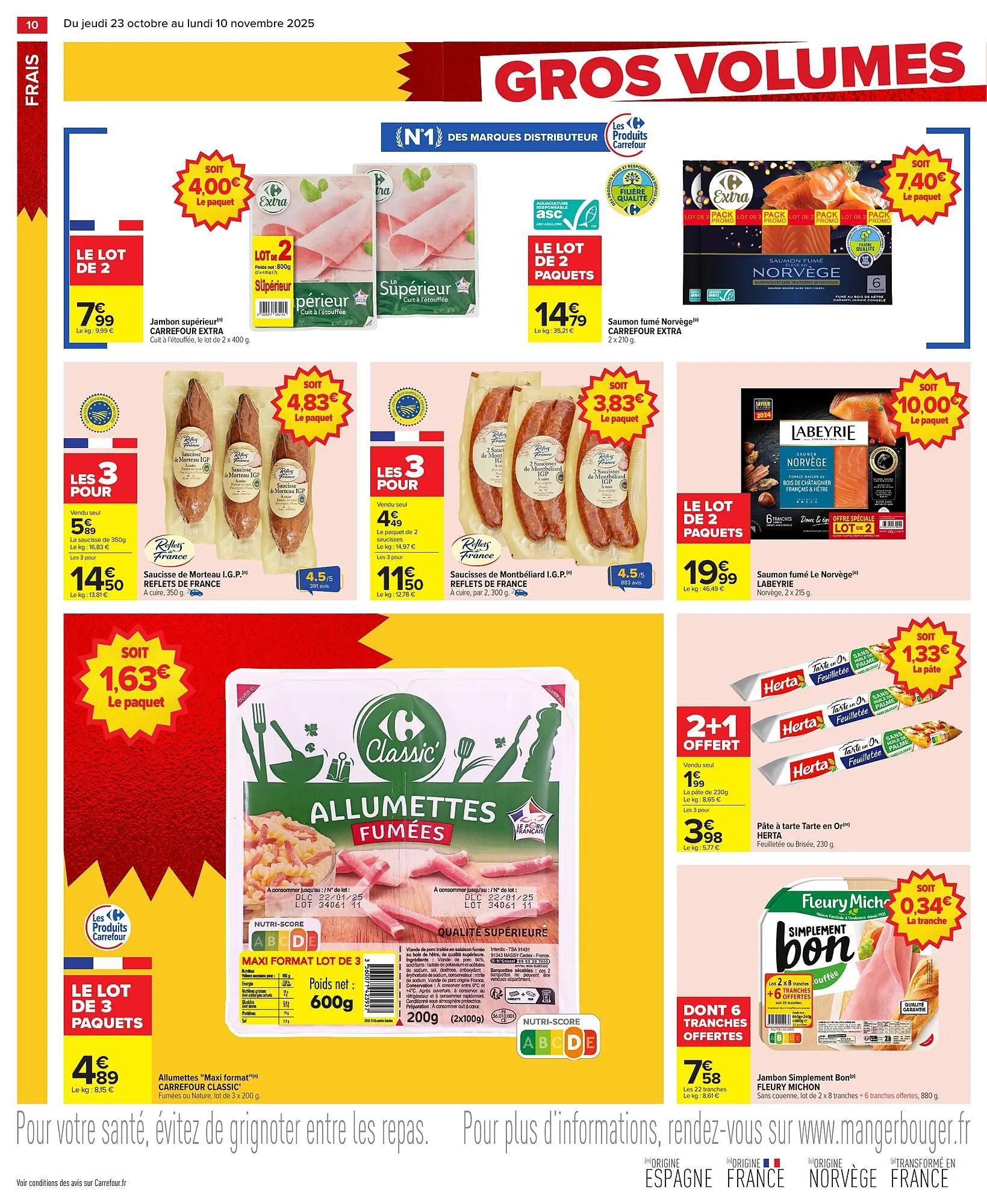 Catalogue Carrefour du 23 octobre au 10 novembre 2025 - Catalogue page 12
