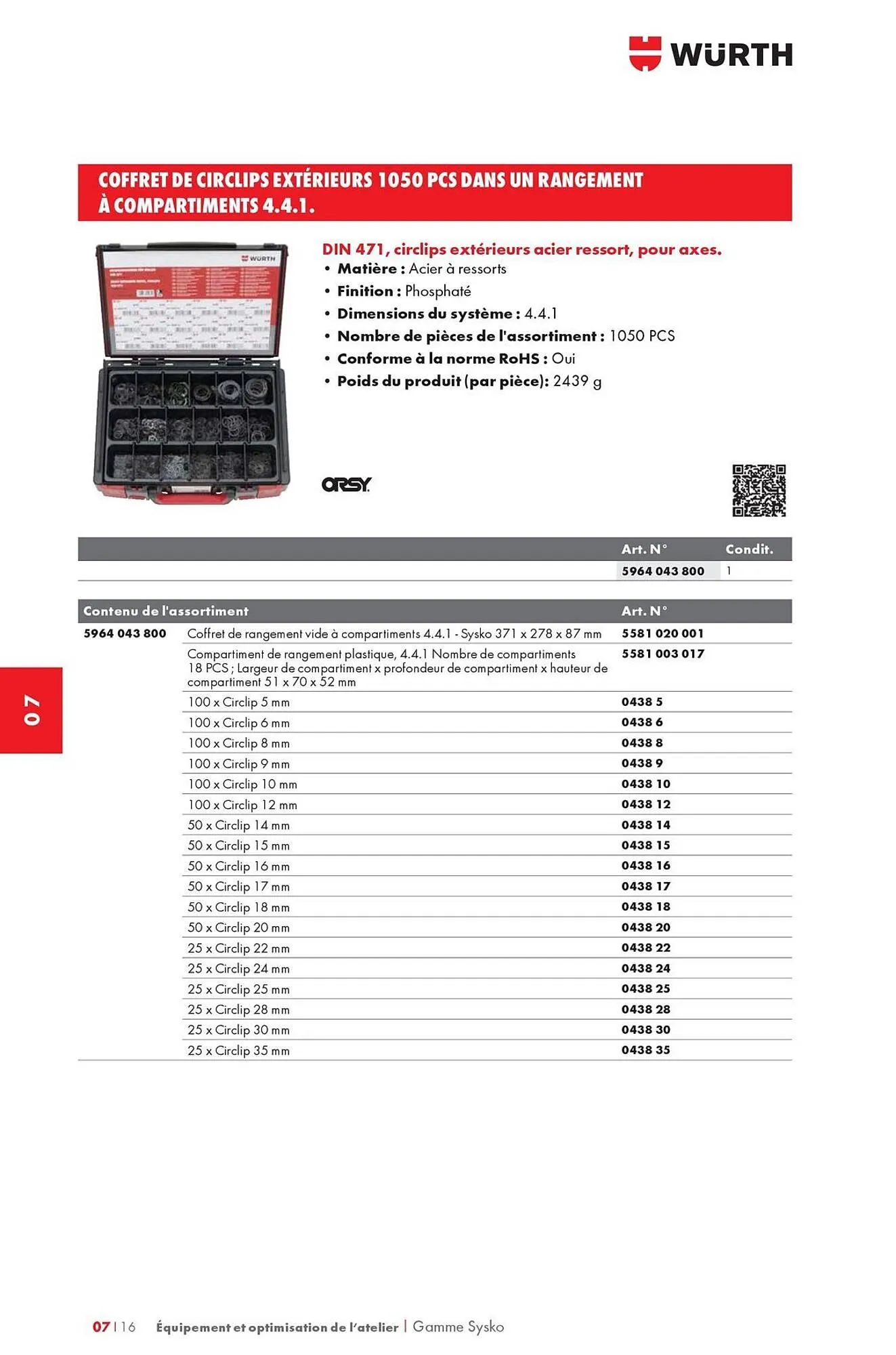 Catalogue Würth du 12 mai au 31 décembre 2025 - Catalogue page 1098