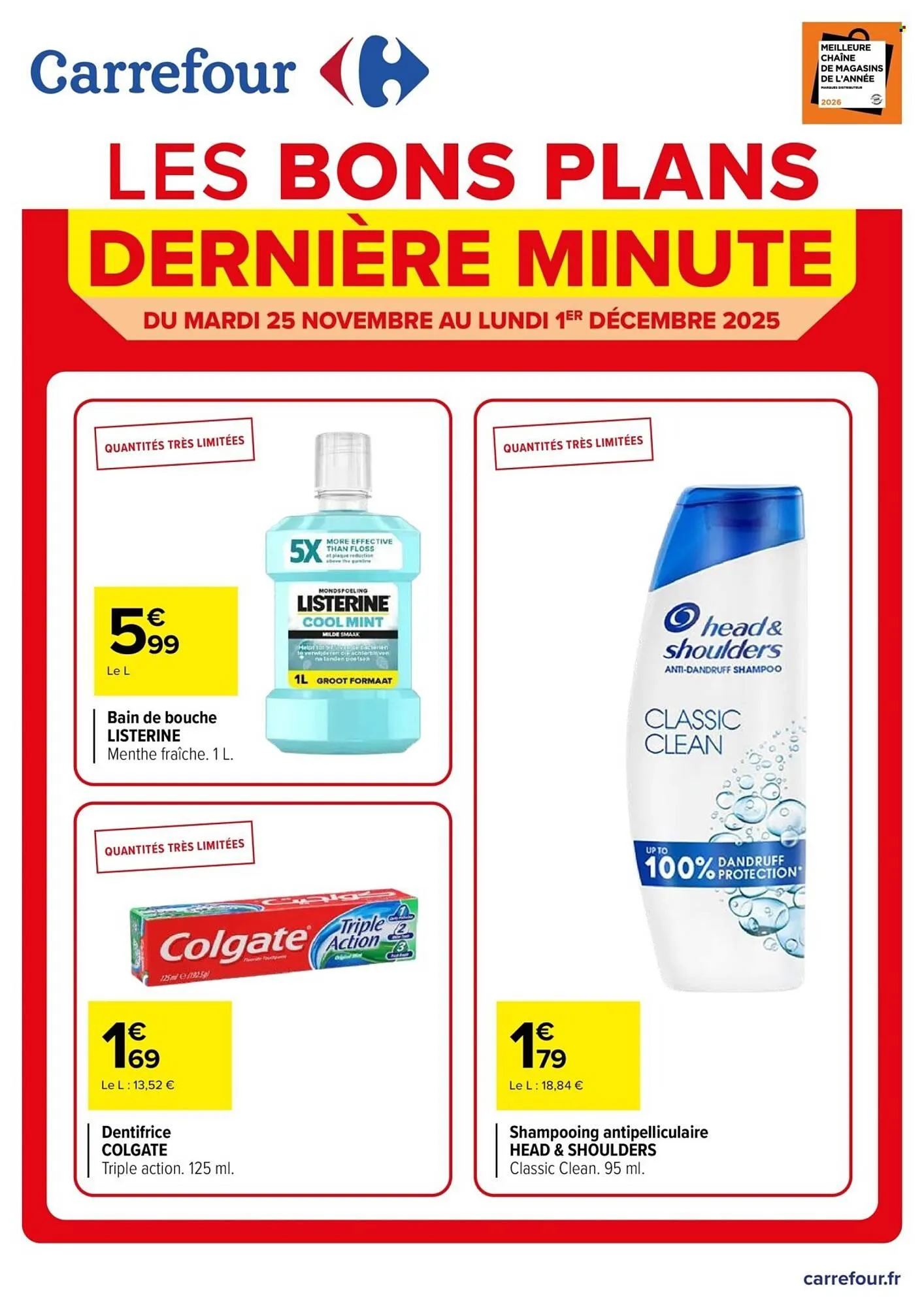 Catalogue Carrefour du 25 novembre au 1 décembre 2025 - Catalogue page 1