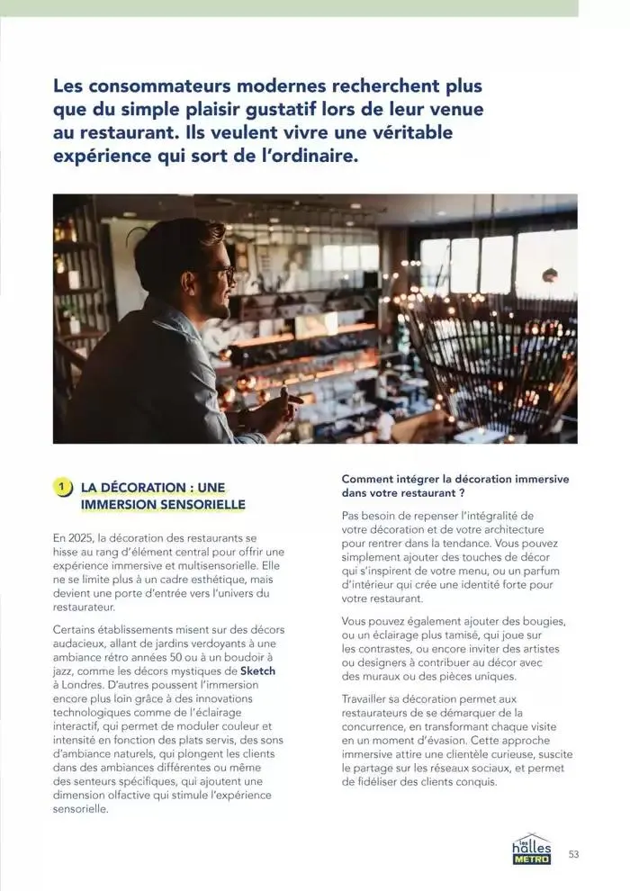 Metro Tendances Restauration 2025 du 3 février au 31 décembre 2025 - Catalogue page 53