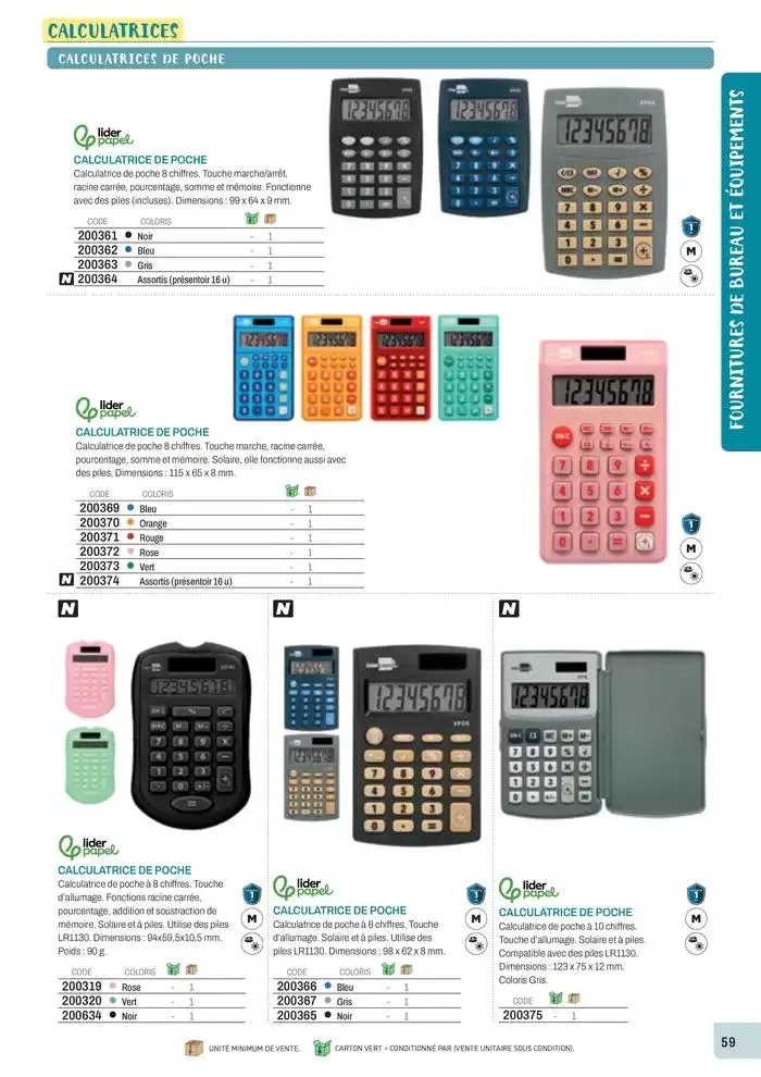Nos Catalogues Thématiques du 1 janvier au 31 décembre 2025 - Catalogue page 61