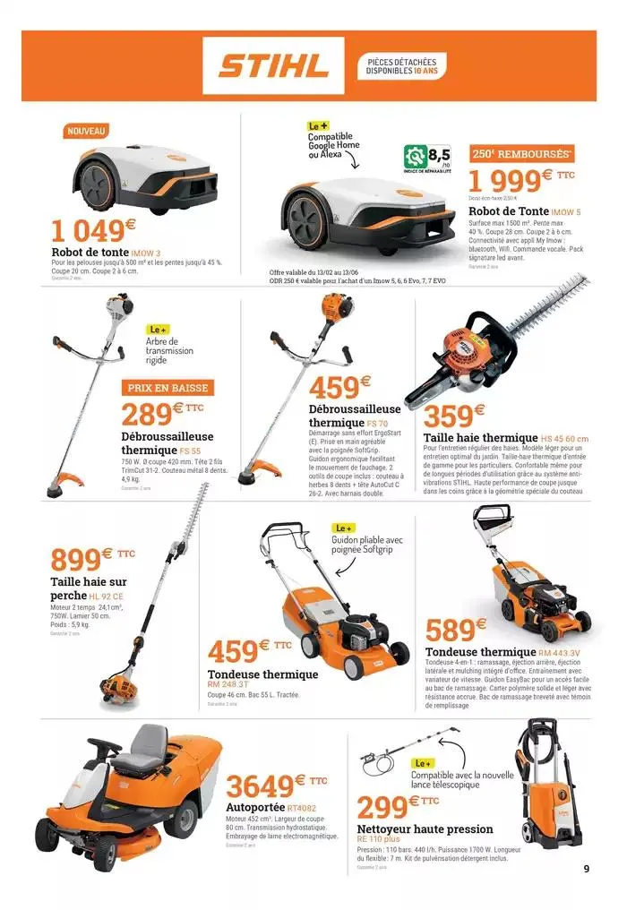 Spécial motoculture du 10 mars au 26 avril 2025 - Catalogue page 9