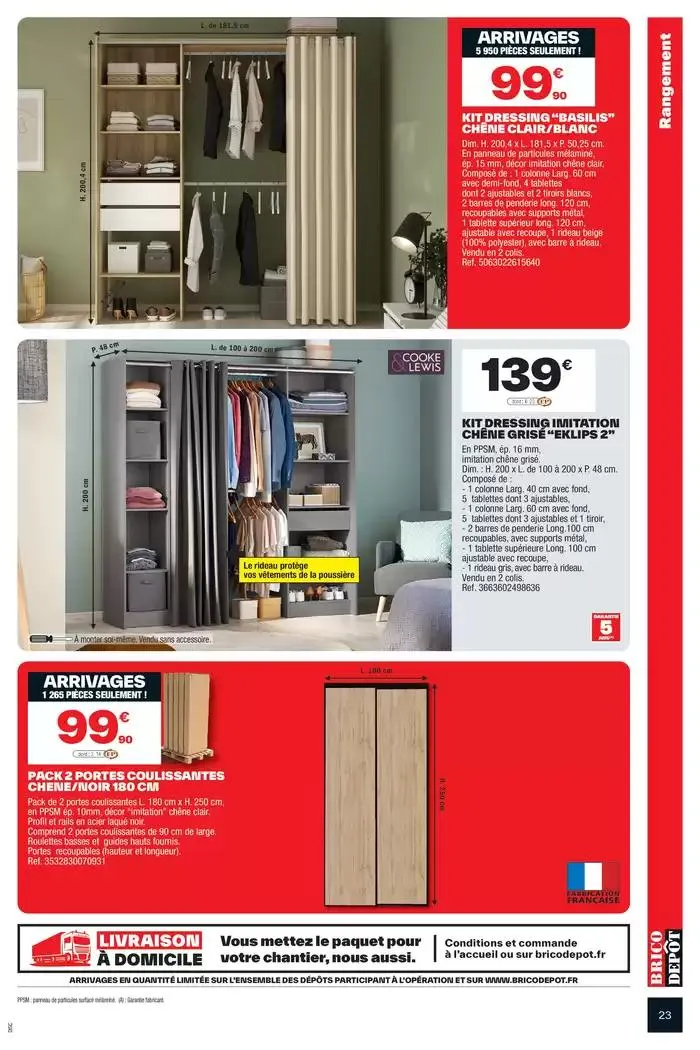 Voyez plus grand avec nos prix dépôt ! du 30 avril au 15 mai 2025 - Catalogue page 23