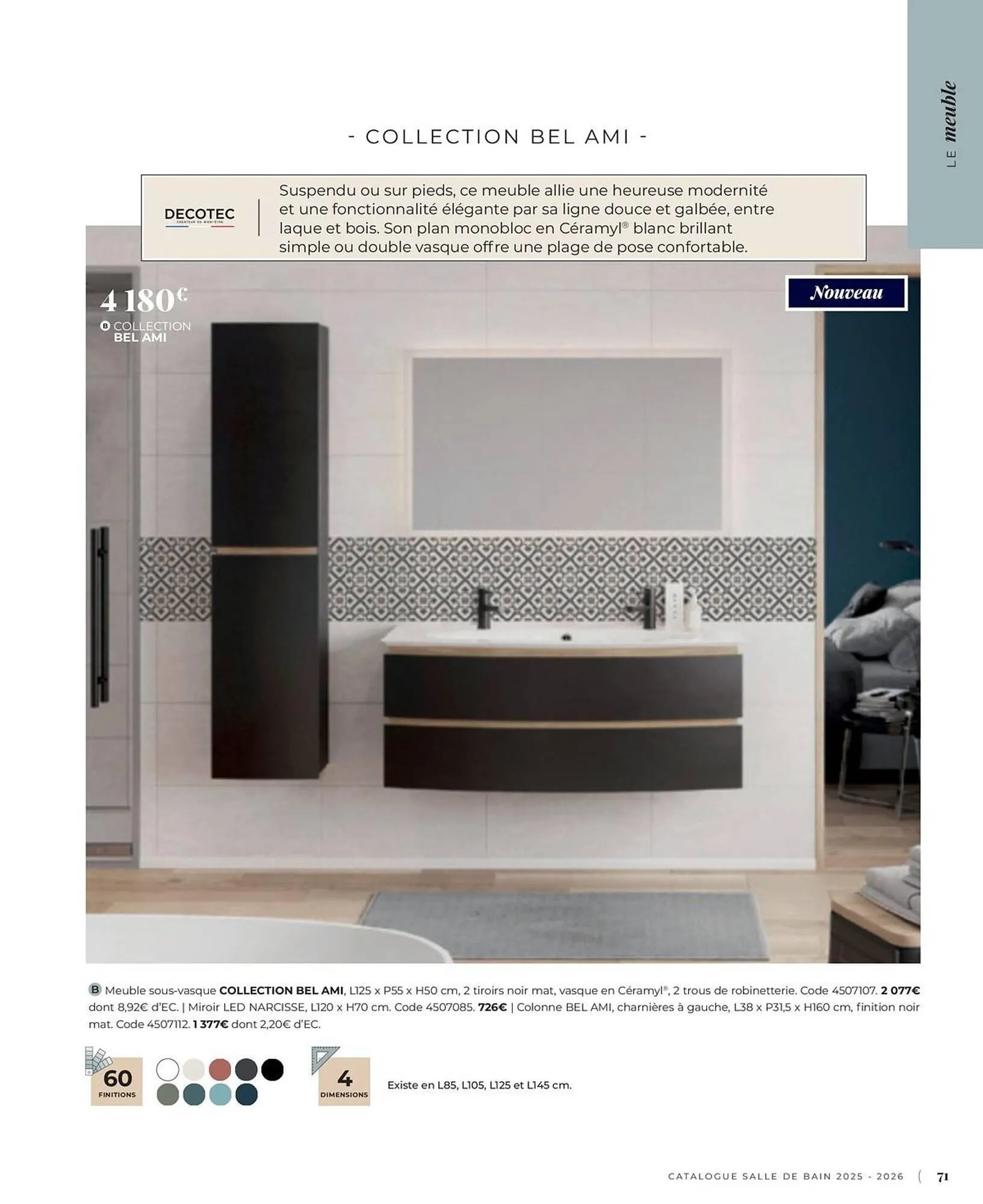 Catalogue Cedeo du 3 juin au 31 décembre 2025 - Catalogue page 71