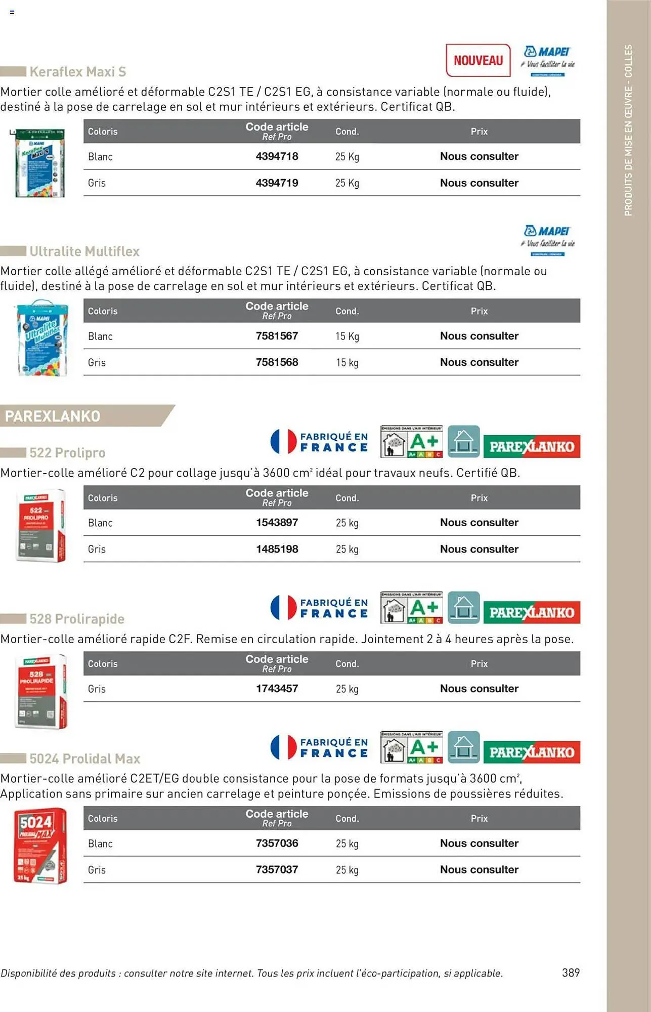 Catalogue Point P du 11 juillet au 31 décembre 2025 - Catalogue page 389