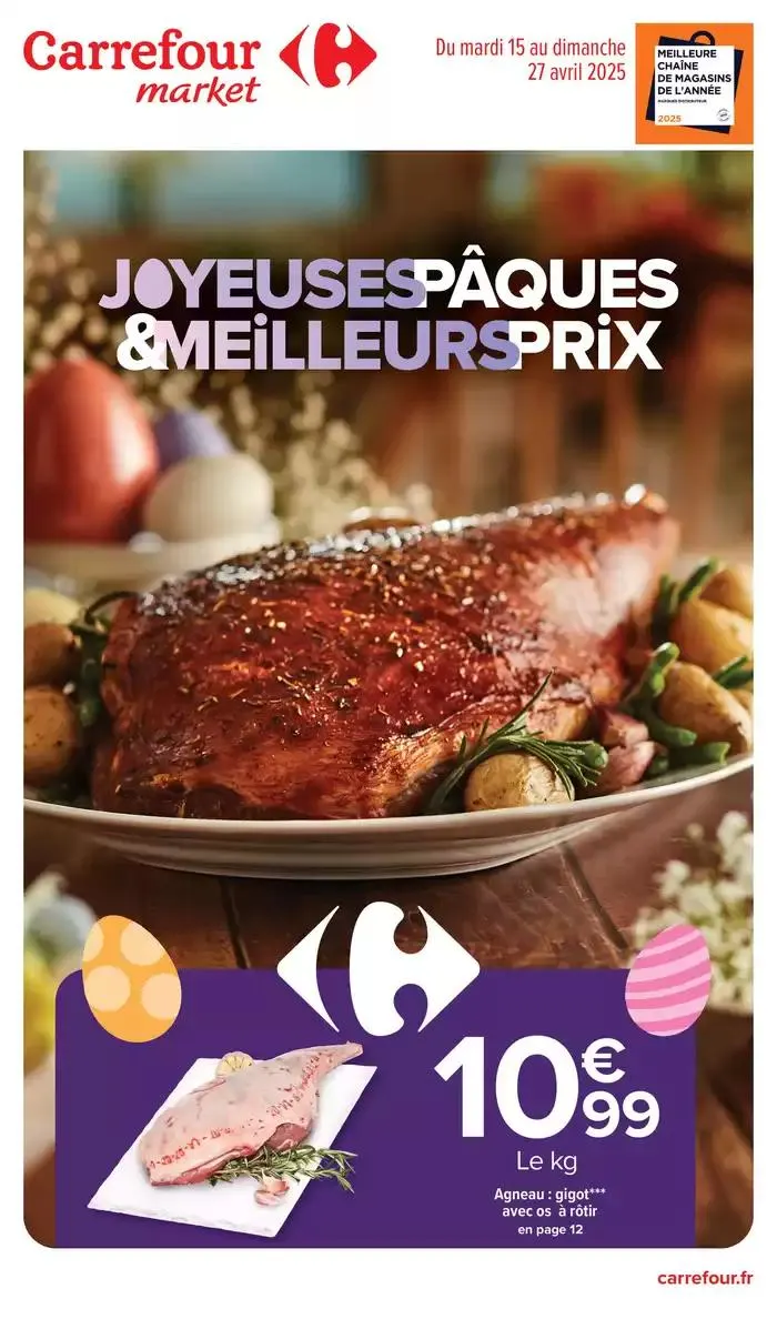 JOYEUSES PÂQUES du 15 avril au 27 avril 2025 - Catalogue page 1