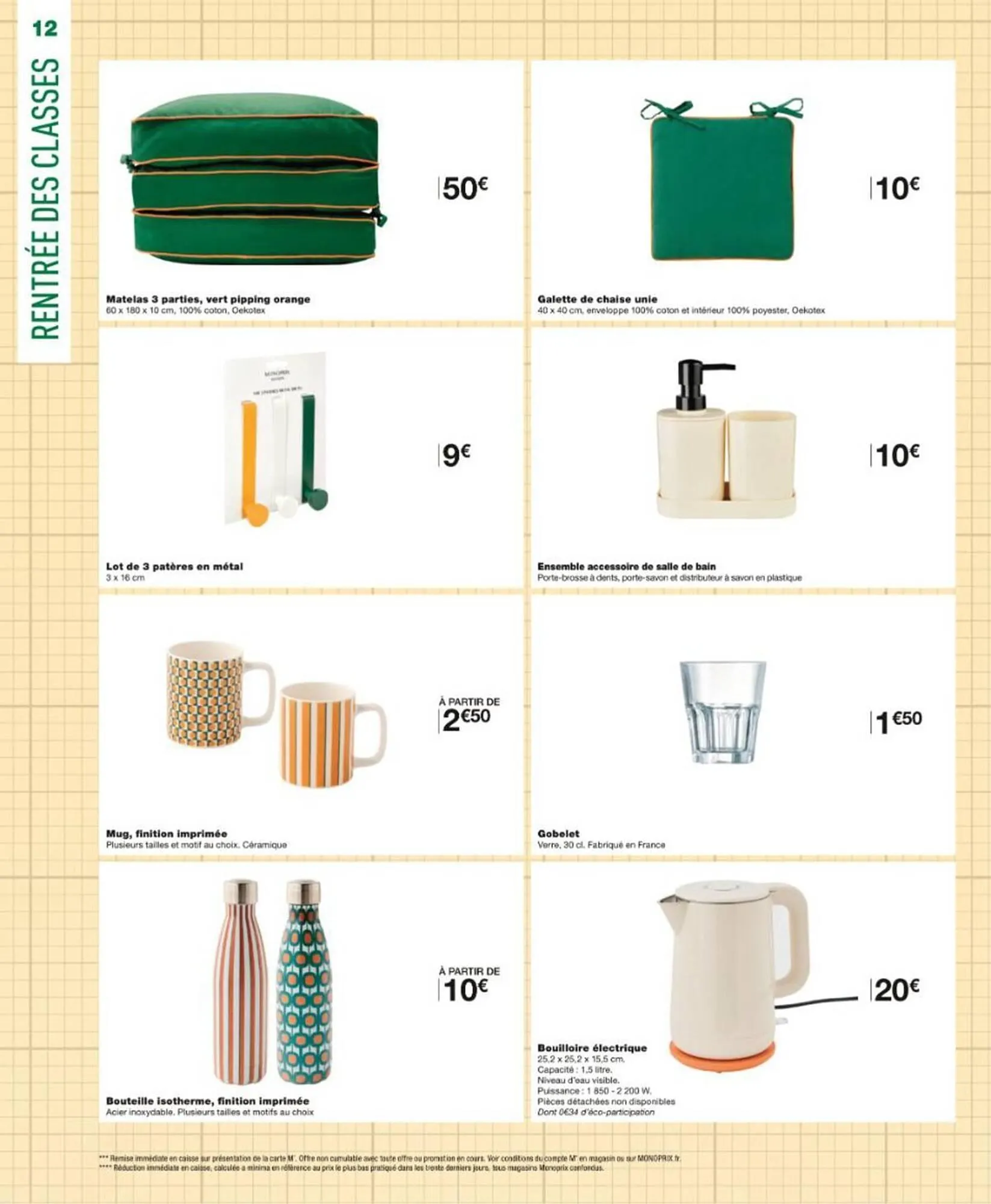 Catalogue Monoprix du 25 août au 7 septembre 2025 - Catalogue page 12