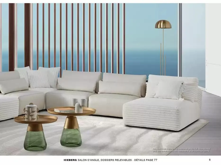 Catalogue Canapés et Fauteuils 2025  du 1 janvier au 31 décembre 2025 - Catalogue page 5