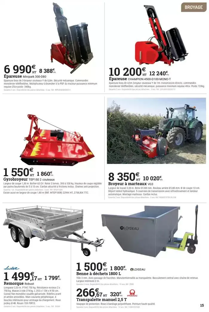 Le printemps agricole du 10 mars au 19 avril 2025 - Catalogue page 15