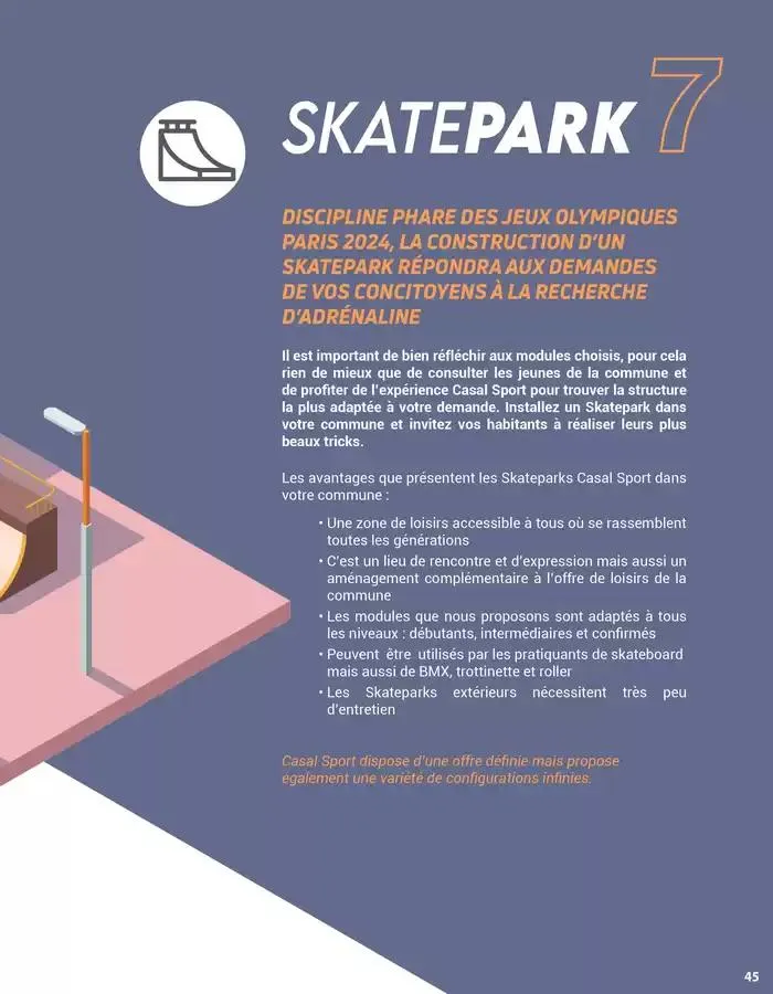 Equipement d'extérieur du 8 janvier au 31 mars 2025 - Catalogue page 45