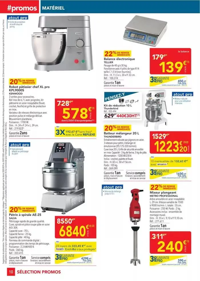 Metro #Sélection Promos Equipement du 28 février au 26 mars 2025 - Catalogue page 10