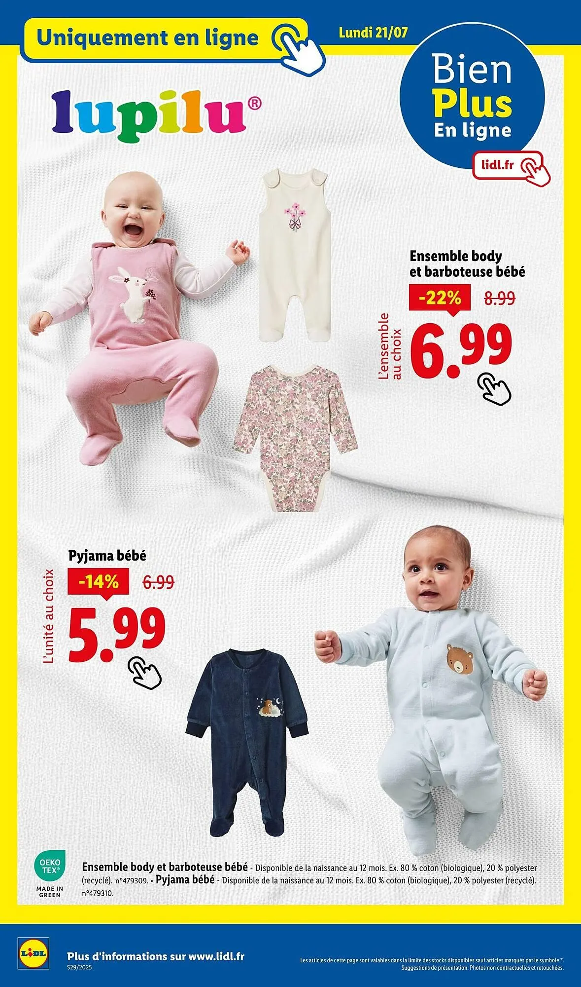 Catalogue Lidl du 17 juillet au 21 juillet 2025 - Catalogue page 48