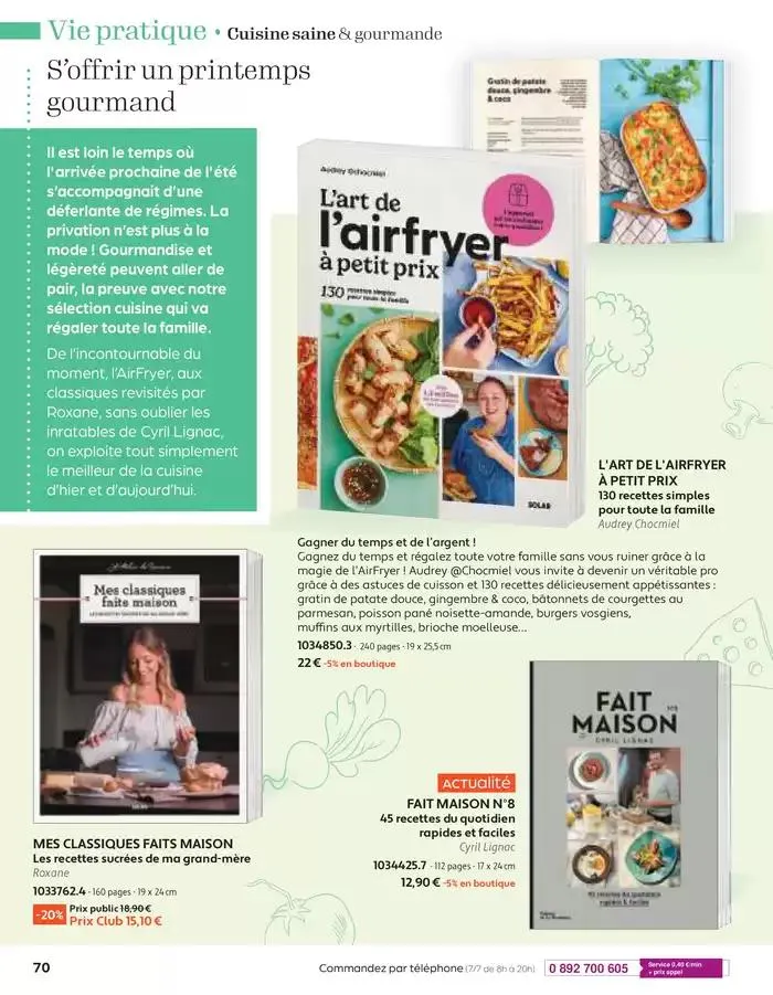 Mai - Juin 2025 du 30 avril au 30 juin 2025 - Catalogue page 70