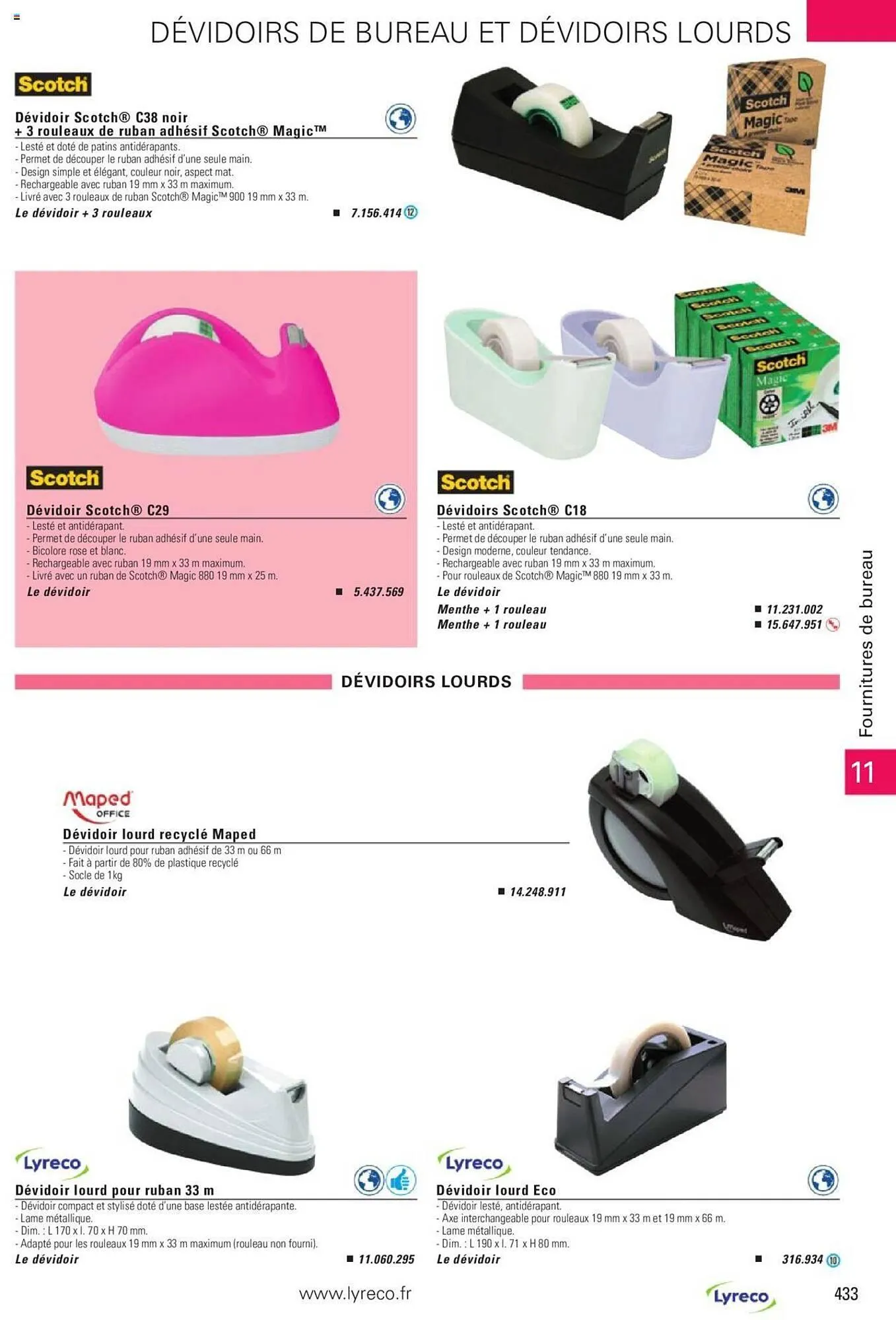 Catalogue Lyreco du 15 mai au 31 décembre 2023 - Catalogue page 433
