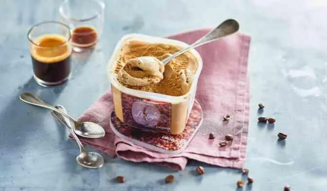 Glace Le café