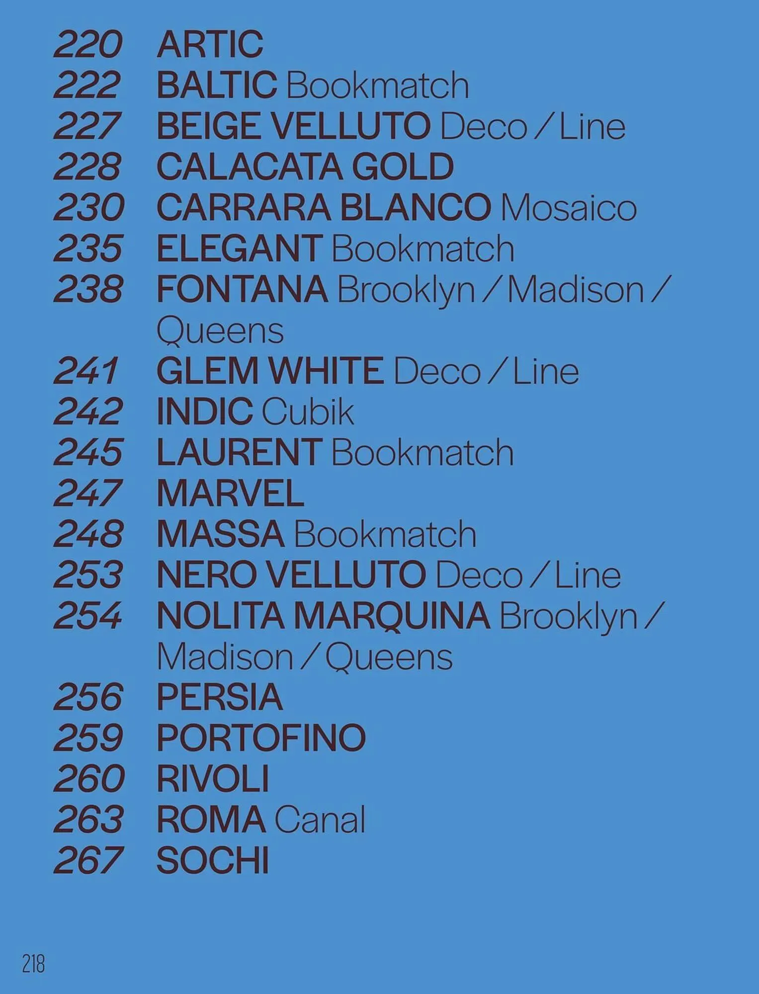 Catalogue Porcelanosa du 27 janvier au 31 décembre 2025 - Catalogue page 220