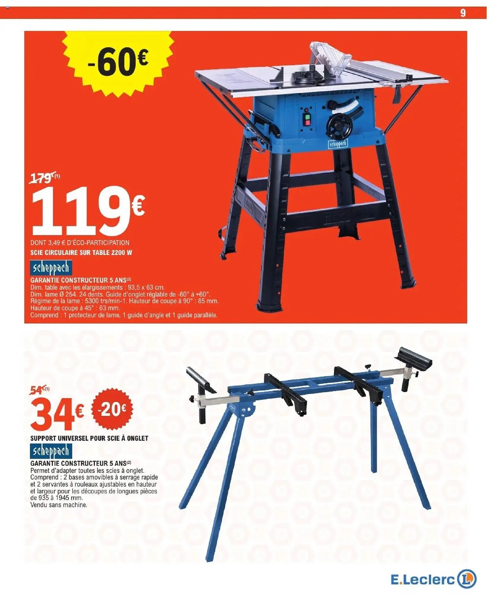 Catalogue E.Leclerc Brico du 27 janvier au 7 février 2026 - Catalogue page 9