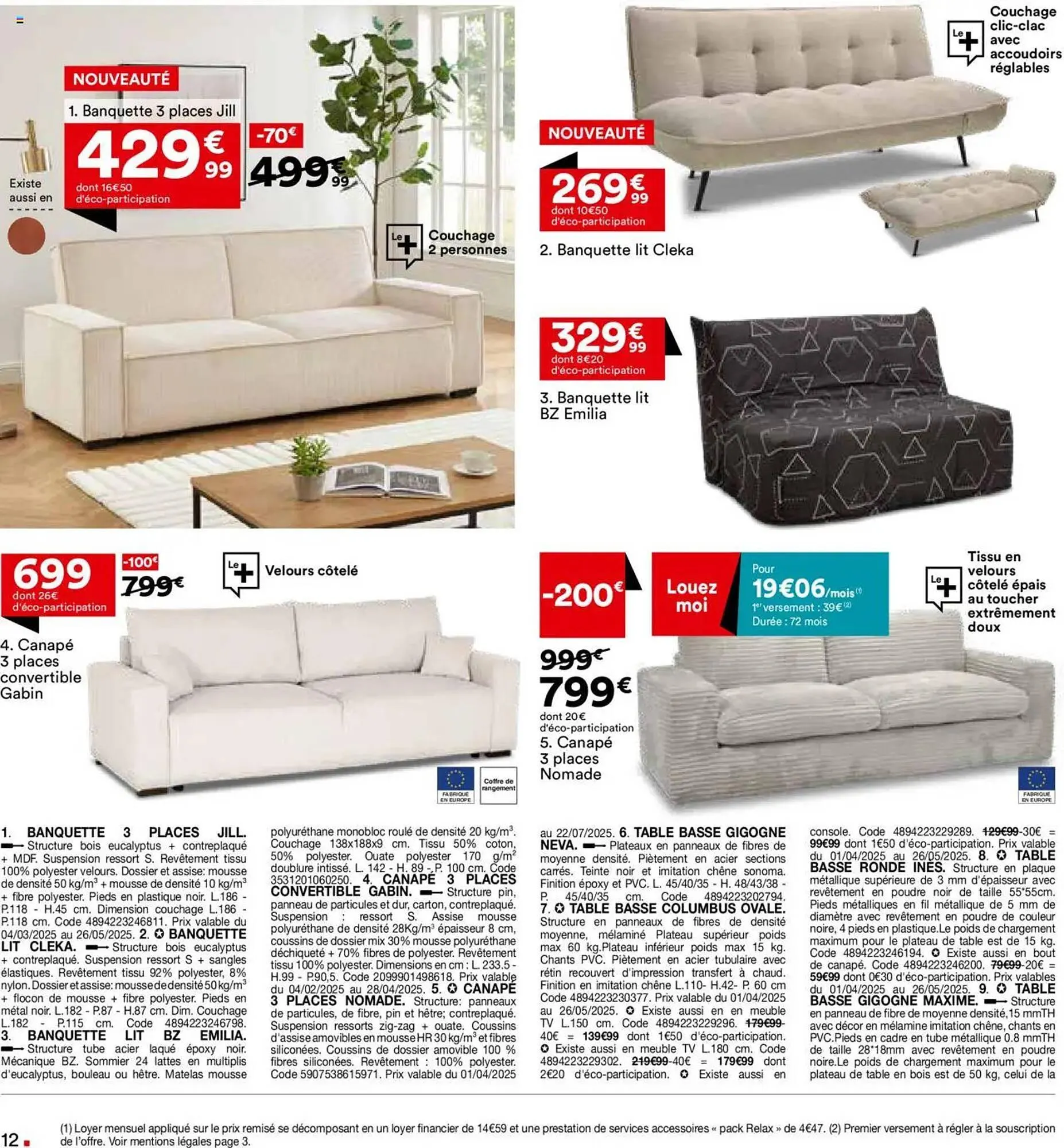 Catalogue BUT du 1 avril au 28 avril 2025 - Catalogue page 12