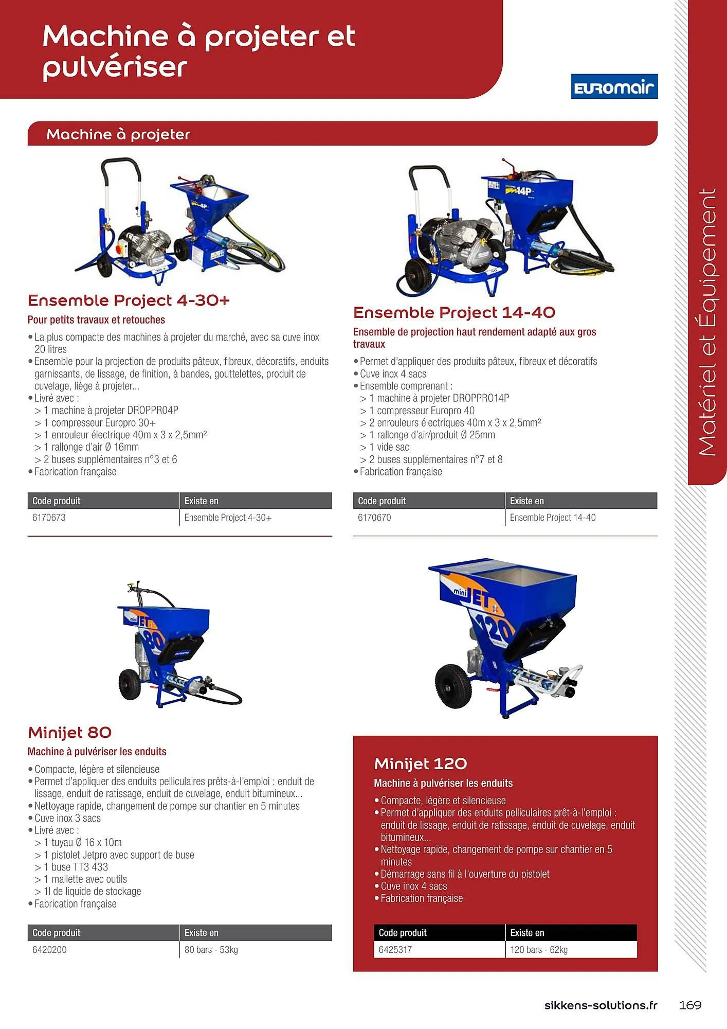 Catalogue Sikkens Solution du 8 janvier au 28 décembre 2025 - Catalogue page 169