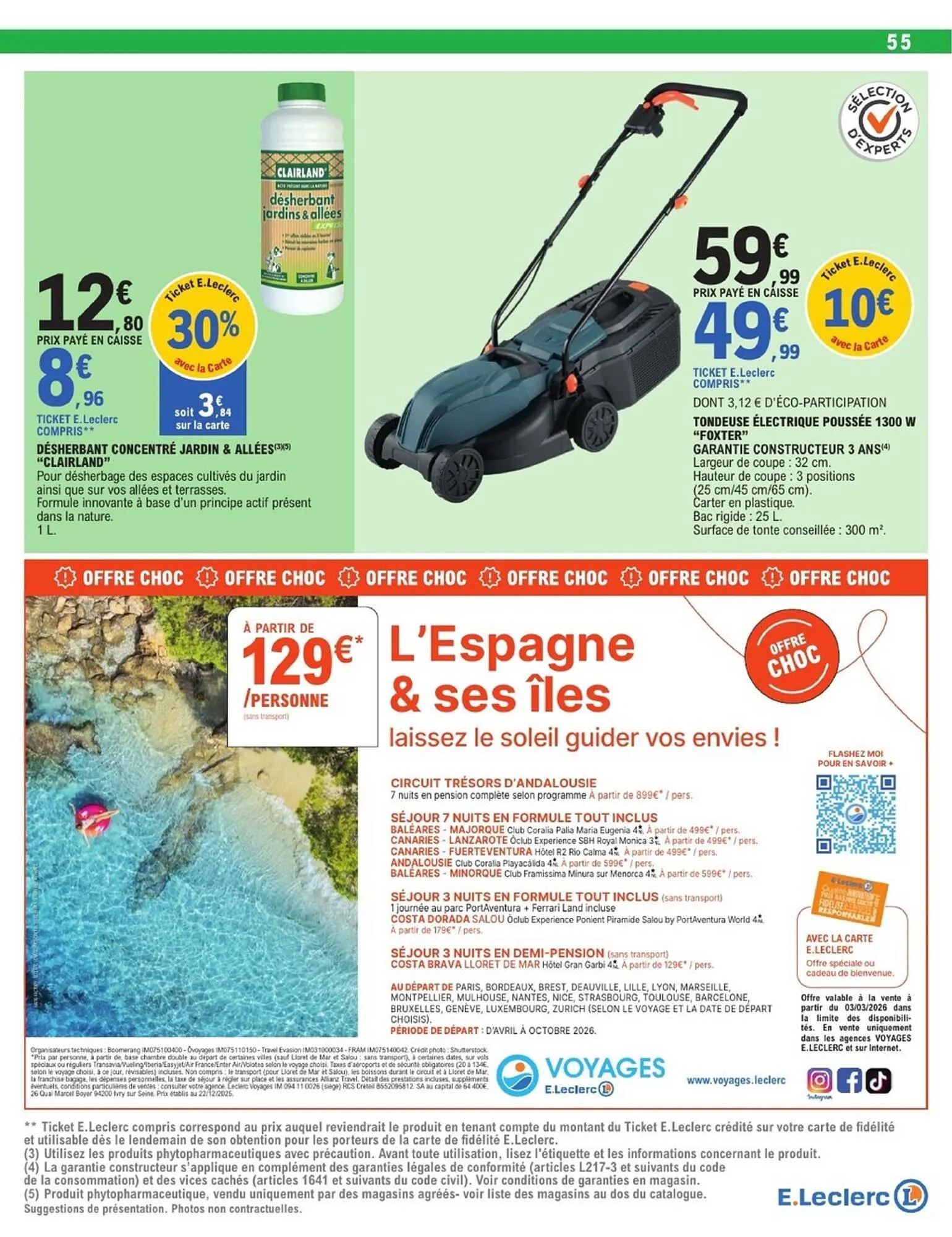 Catalogue E.Leclerc du 3 mars au 14 mars 2026 - Catalogue page 55