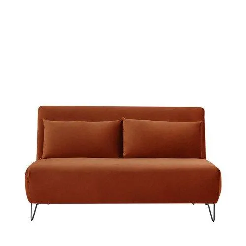 Canapé convertible 2 places en velours - JOE HARPER