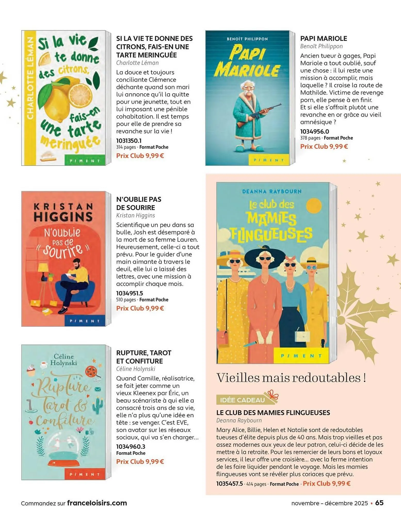 Catalogue France Loisirs du 3 novembre au 31 décembre 2025 - Catalogue page 65