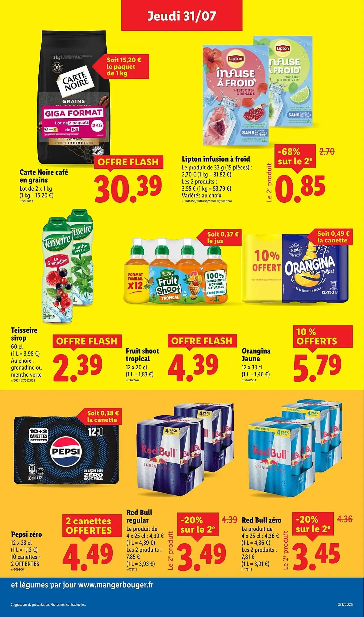 Catalogue Lidl du 31 juillet au 6 août 2025 - Catalogue page 19