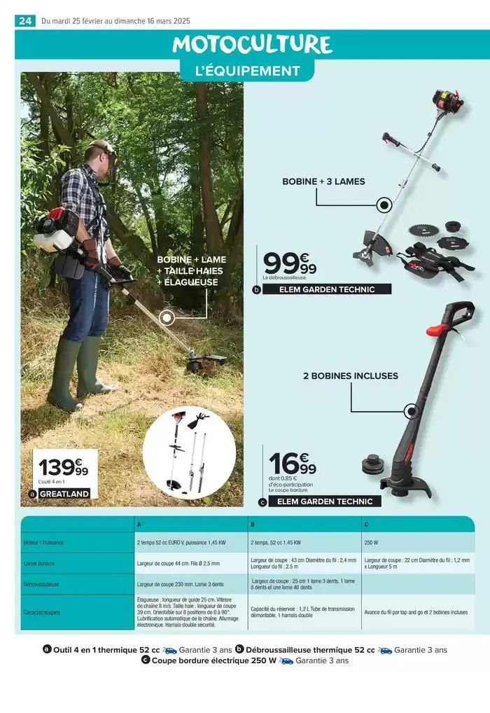 PROFITER ENFIN DE SON JARDIN du 25 février au 16 mars 2025 - Catalogue page 24