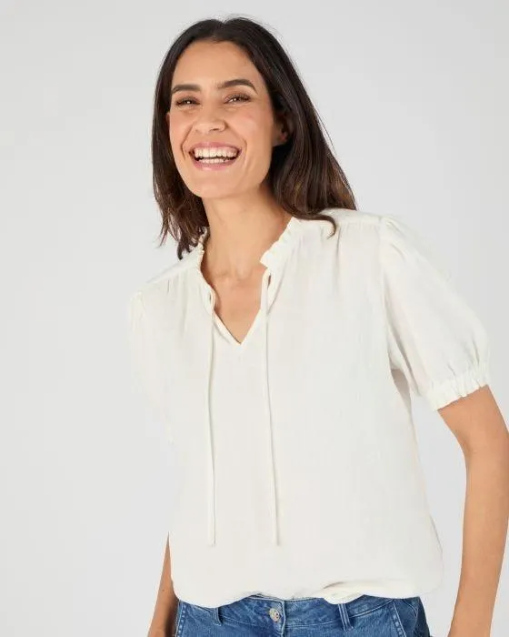 Blouse gaze de coton
