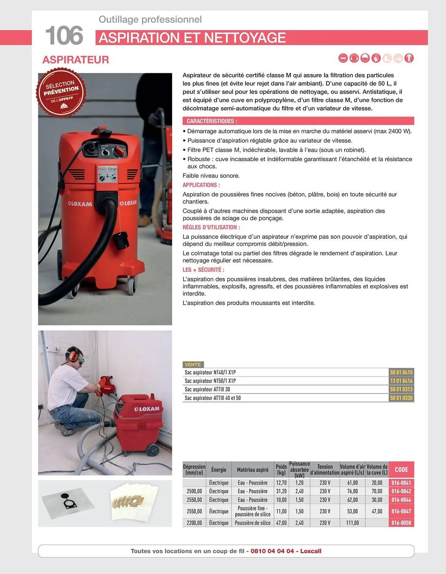 Catalogue Loxam du 10 avril au 31 décembre 2025 - Catalogue page 108