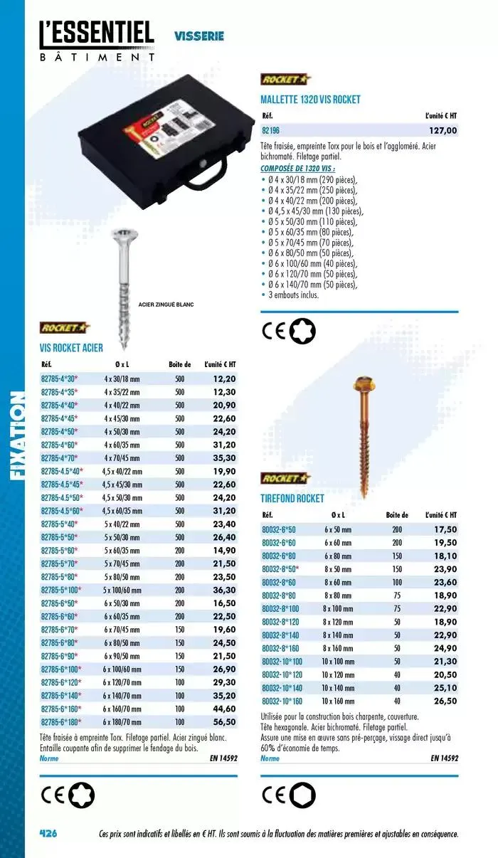 Essentiel Batiment 2025 du 3 janvier au 31 décembre 2025 - Catalogue page 428