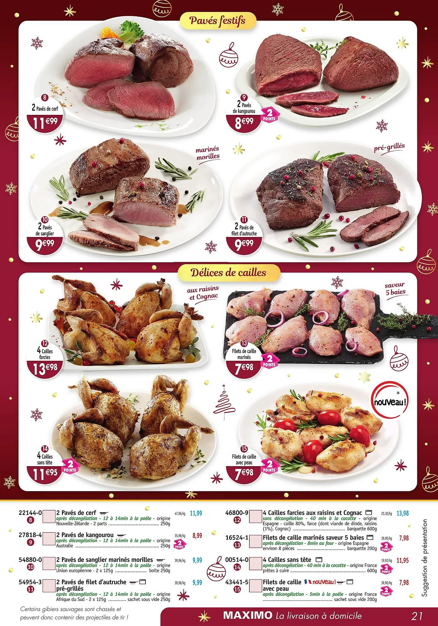 Catalogue Maximo du 21 novembre au 23 décembre 2025 - Catalogue page 21