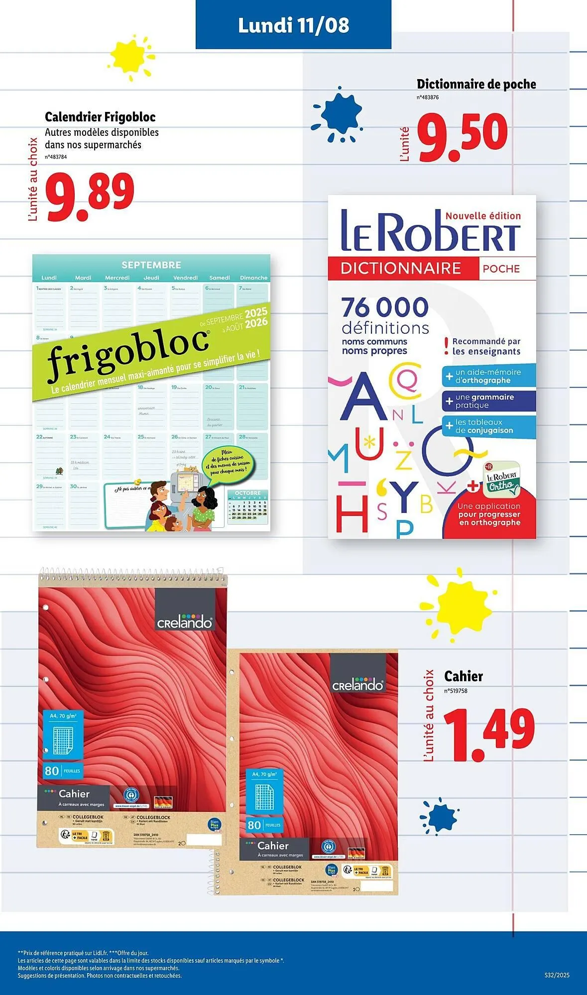 Catalogue Lidl du 11 août au 14 août 2025 - Catalogue page 3