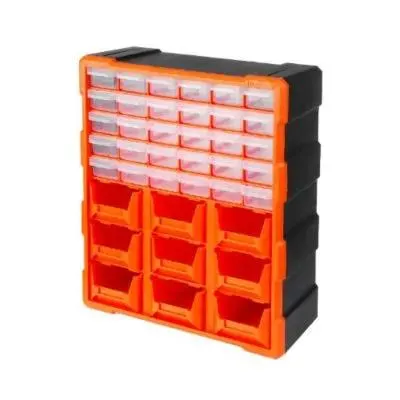 Casier 39 compartiments et bacs à bec