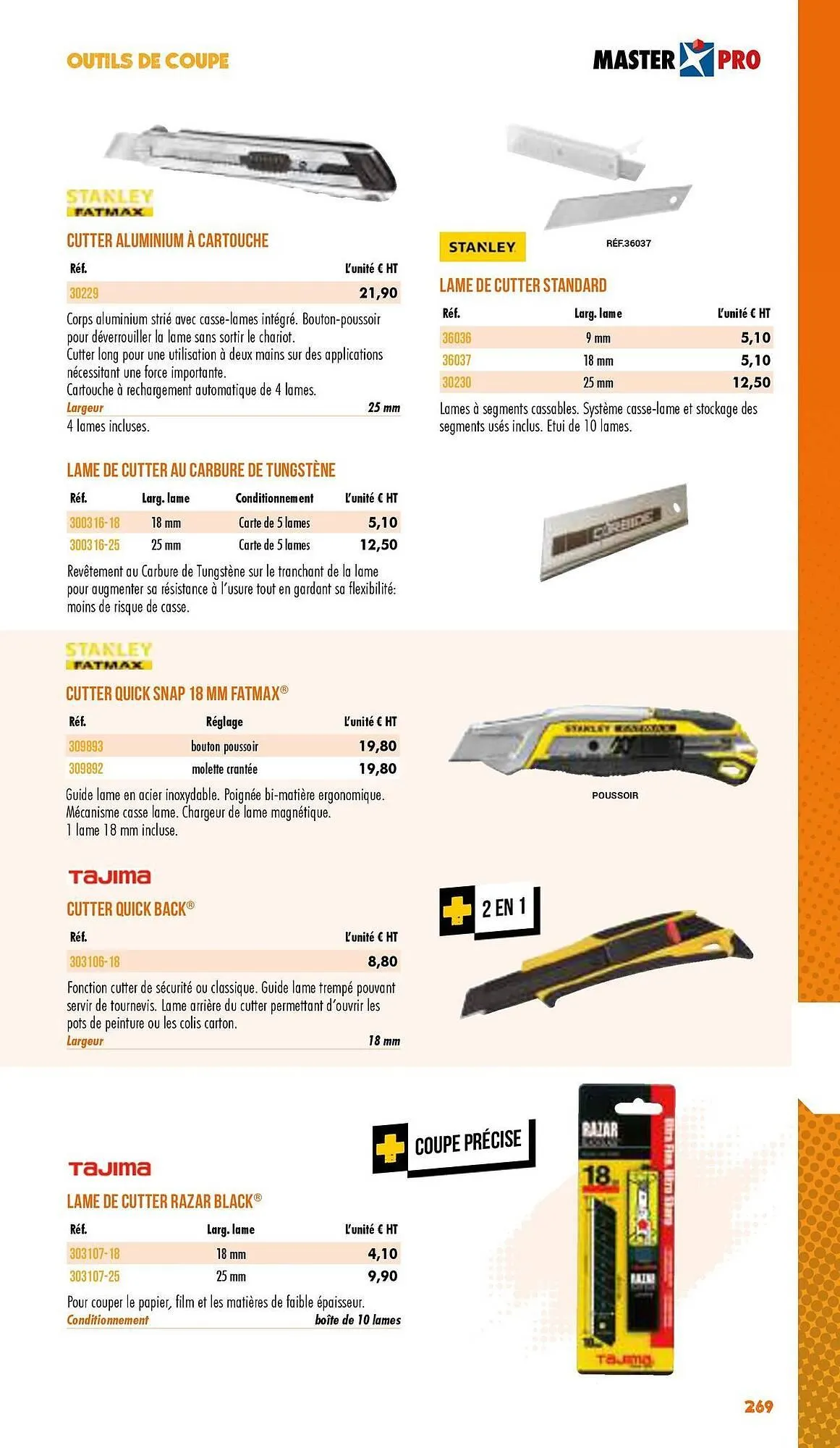 Catalogue Master Pro du 3 janvier au 31 décembre 2025 - Catalogue page 271