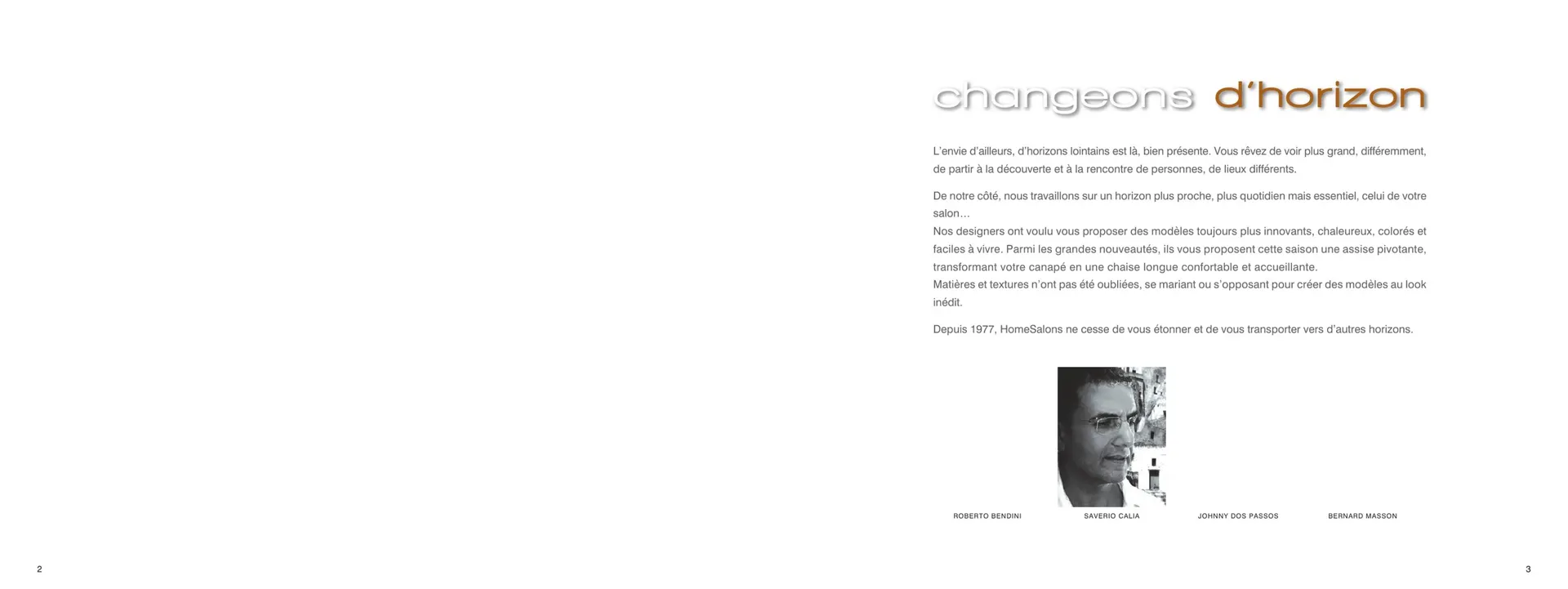 Catalogue Home Salons du 27 avril au 30 septembre 2025 - Catalogue page 2