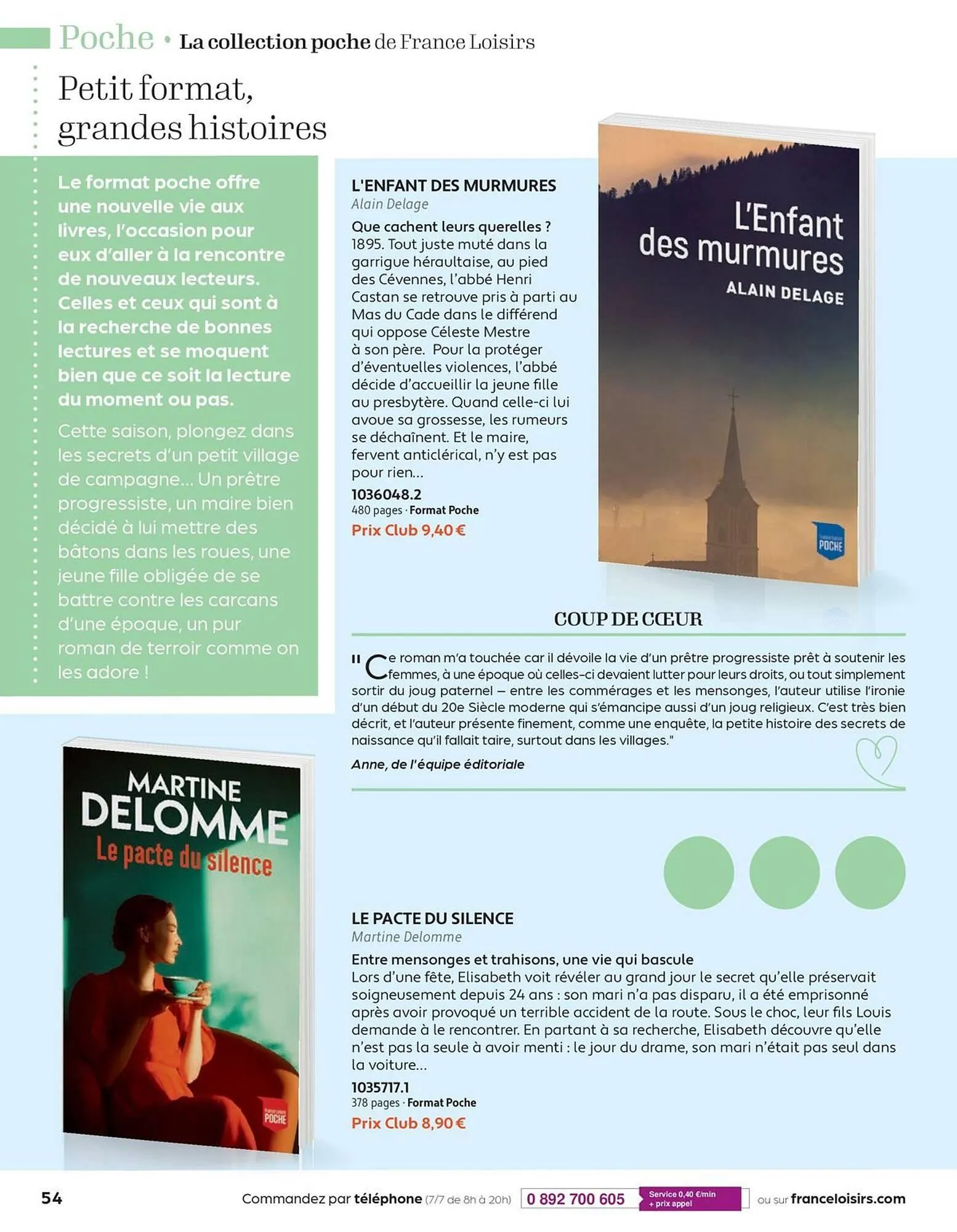 Catalogue France Loisirs du 2 mars au 30 avril 2026 - Catalogue page 54