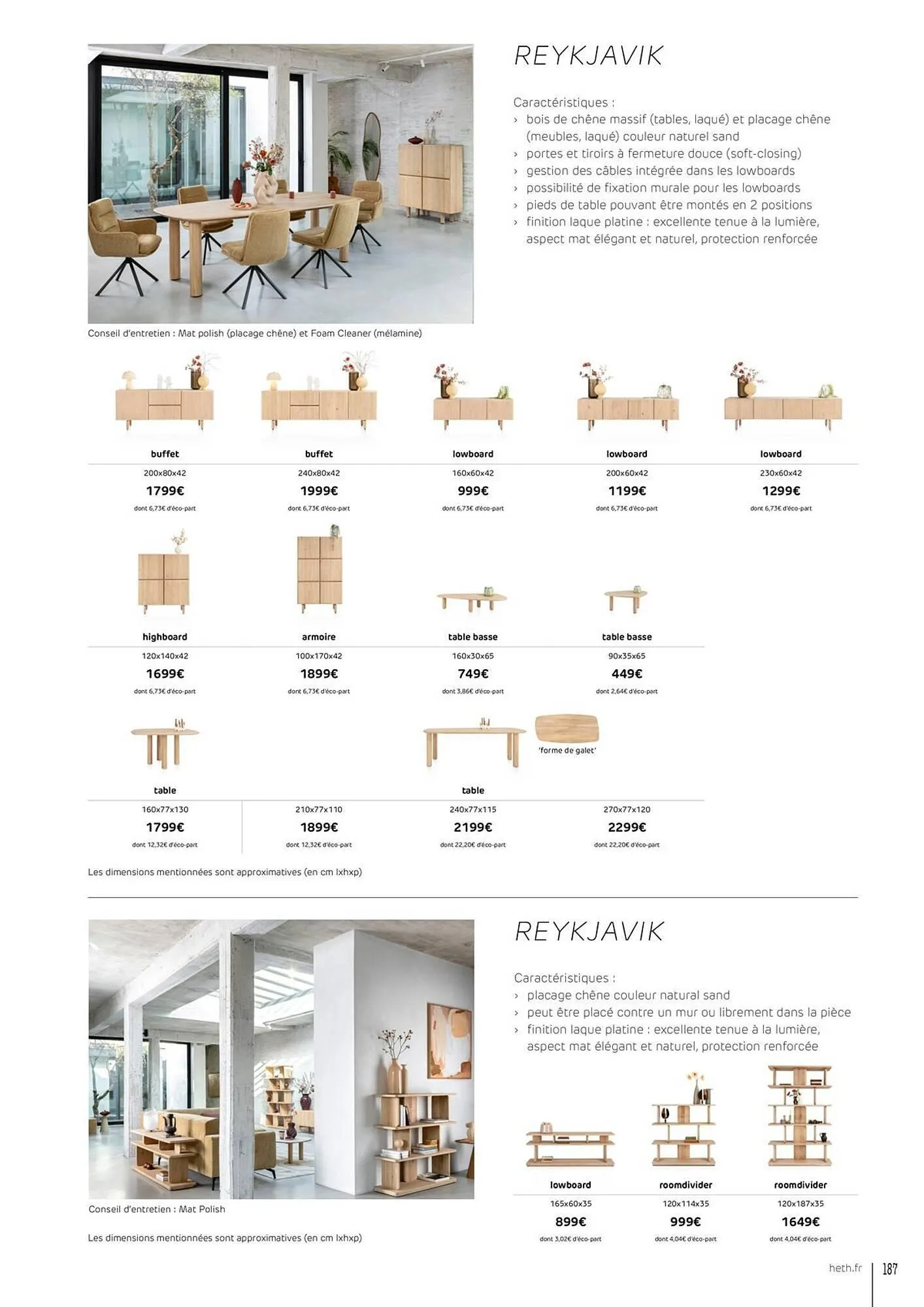 Catalogue H&H du 15 septembre au 28 février 2026 - Catalogue page 187