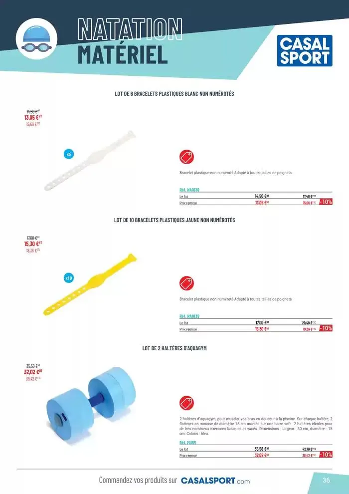 Offre promotionelle du 30 avril au 31 décembre 2025 - Catalogue page 36