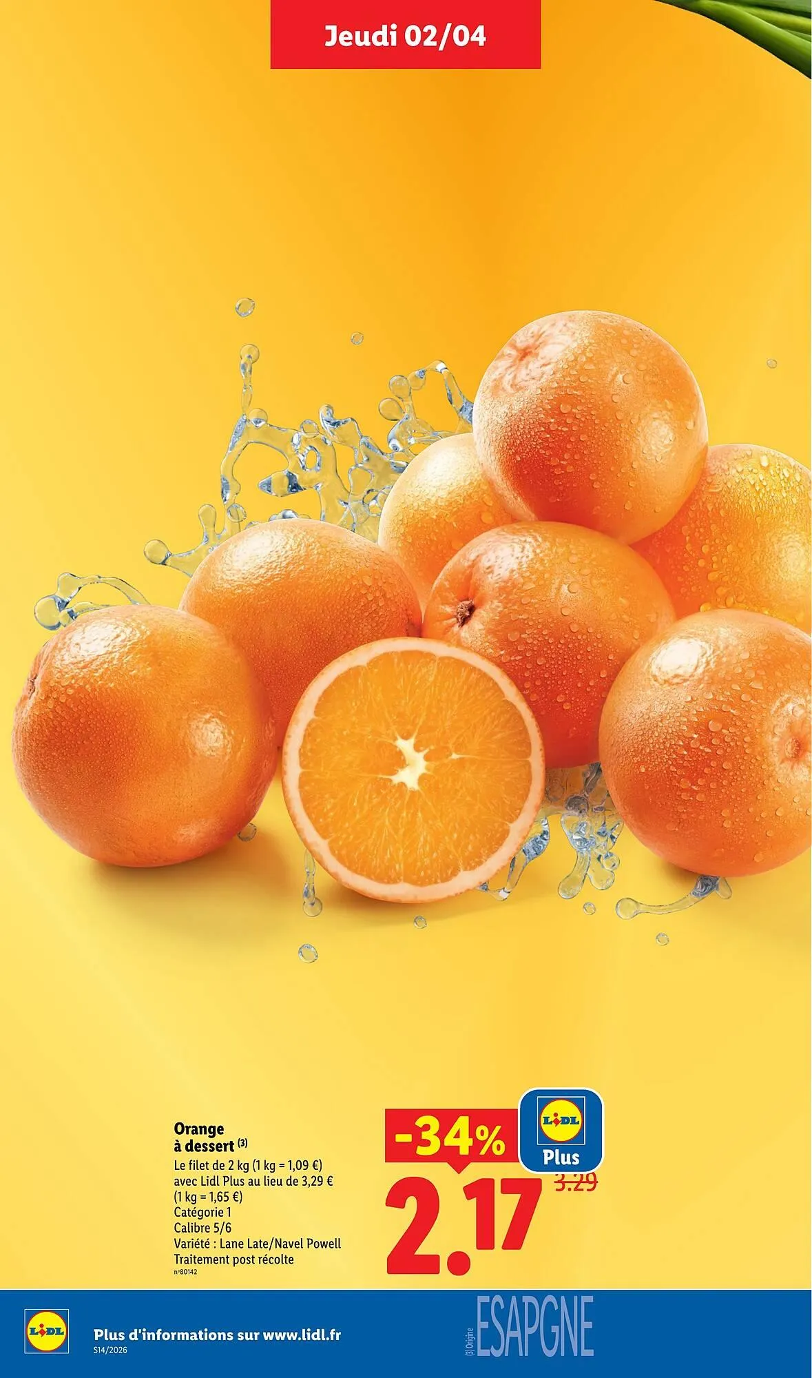 Catalogue Lidl du 2 avril au 8 avril 2026 - Catalogue page 3