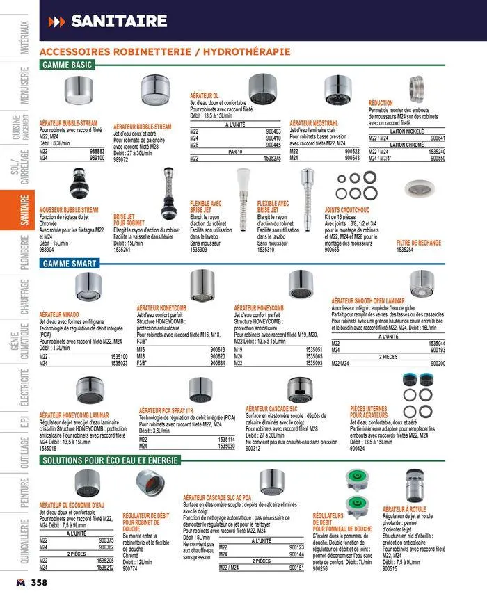 Guide produits 2024 du 15 mars au 31 décembre 2024 - Catalogue page 358