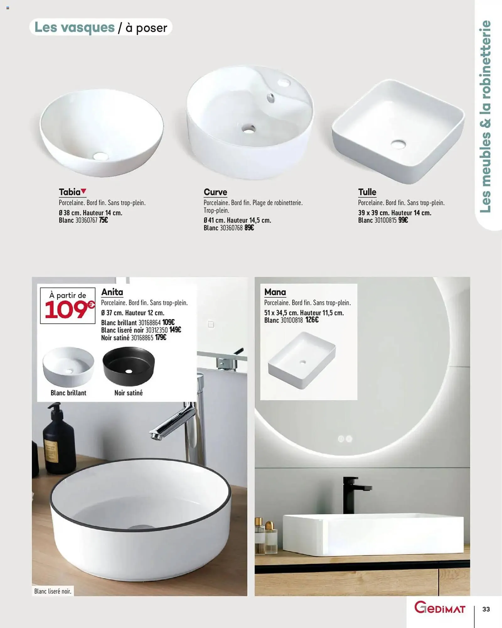 Catalogue Gedimat du 1 avril au 30 avril 2026 - Catalogue page 33